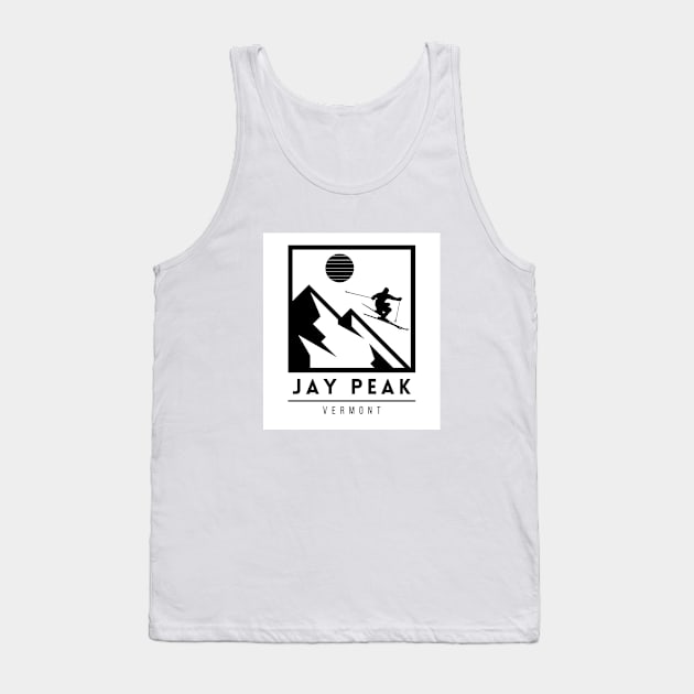 Jay Peak Vermont United States ski Tank Top by UbunTo